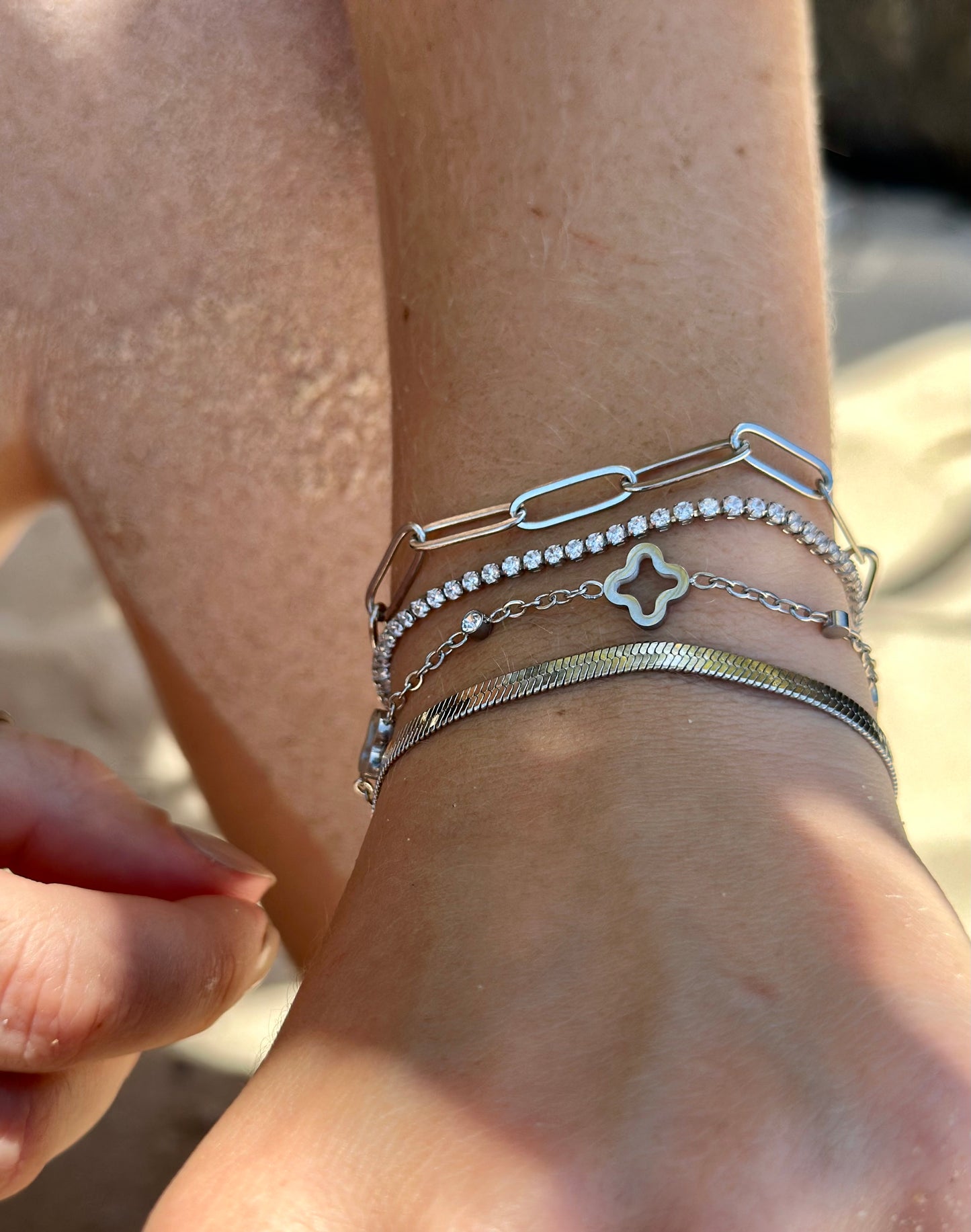 "Wattle" Herringbone Bracelet