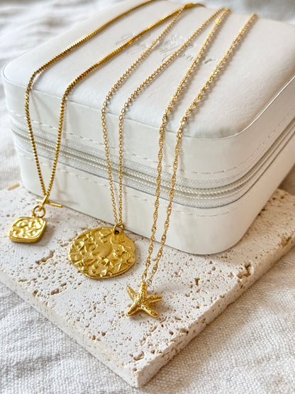 "Blue Lotus" Ocean Necklace