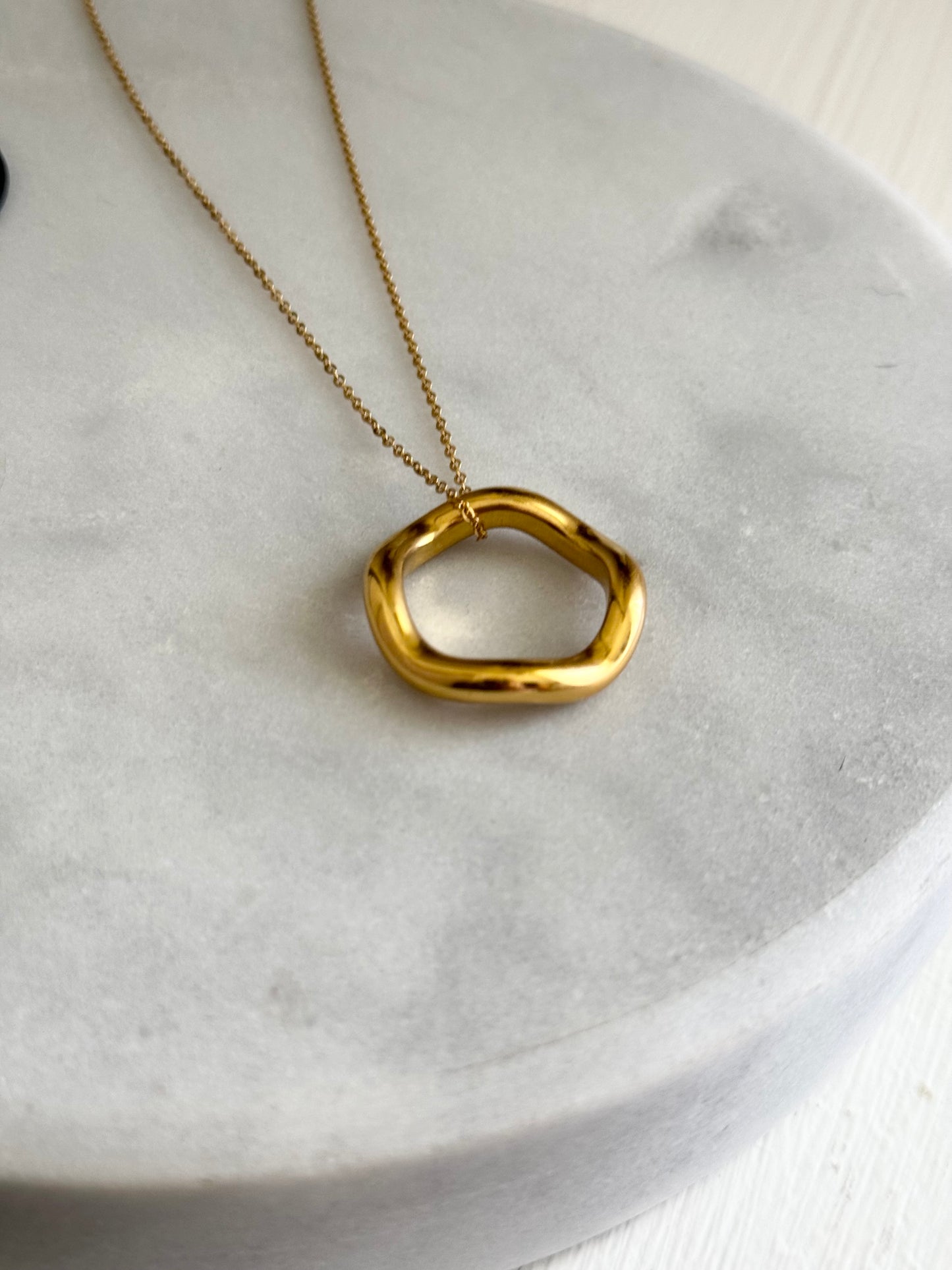 "Waratah" Hallow Necklace