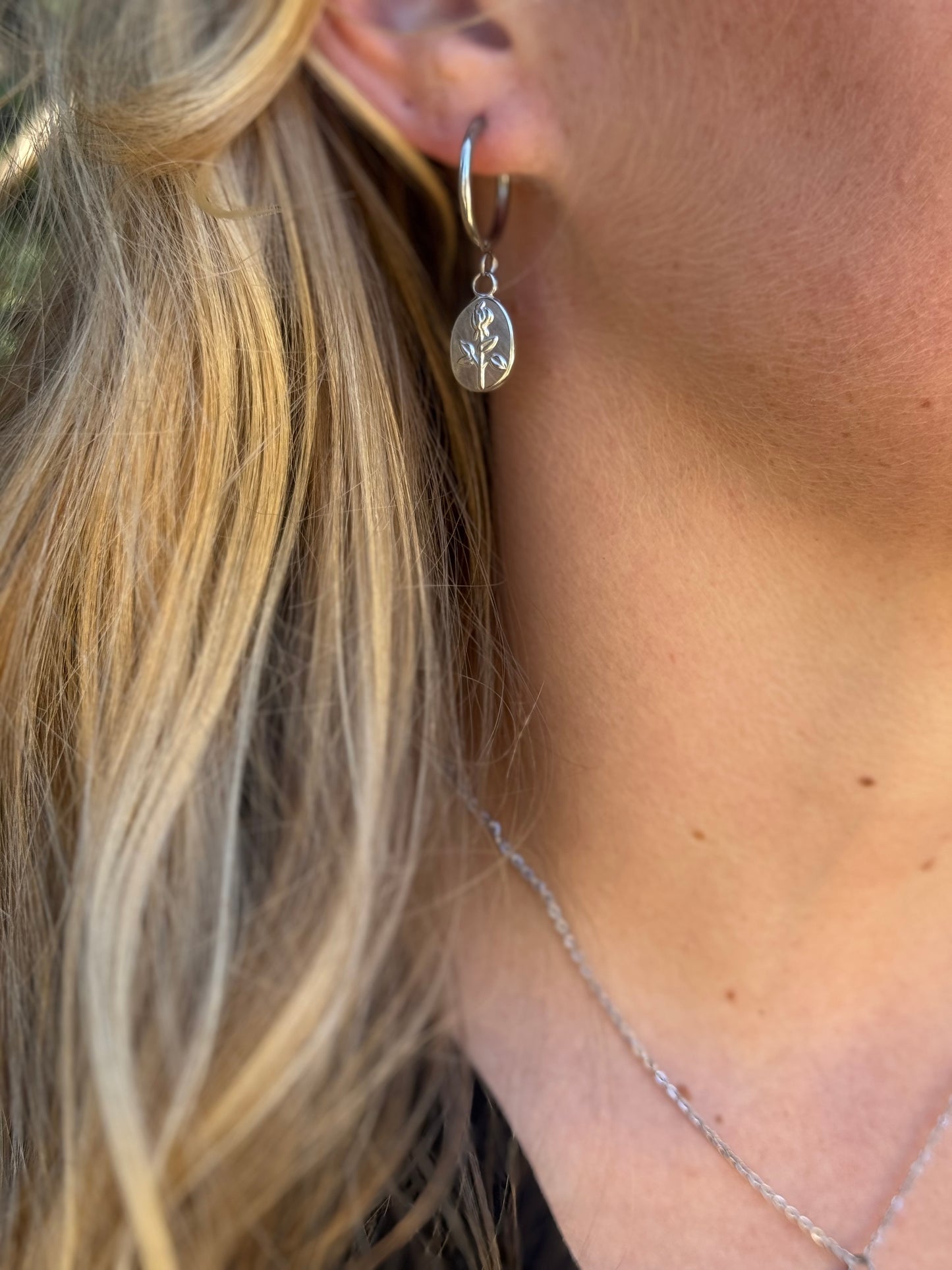 "Wyldflower" Pendant Earrings