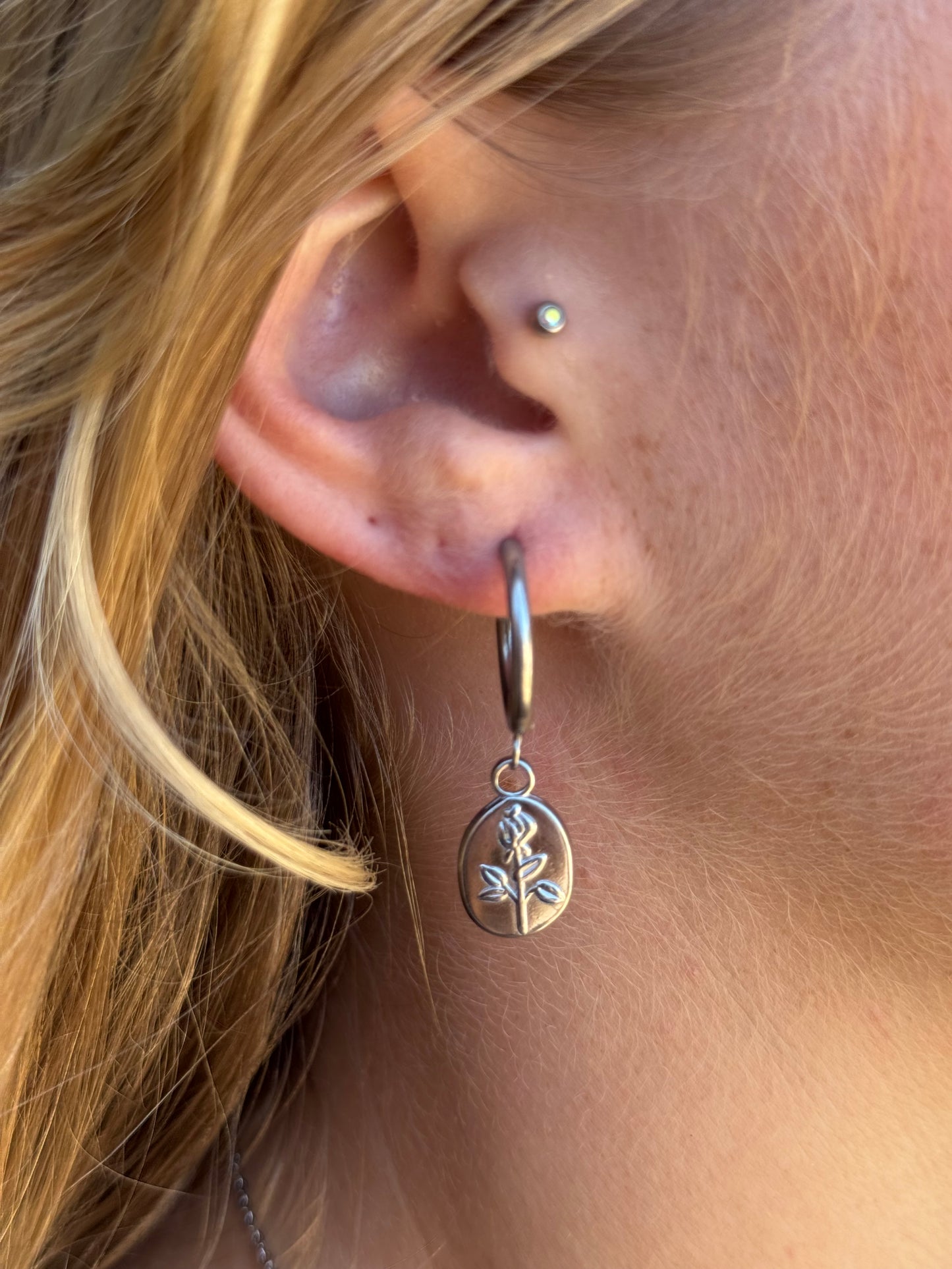 "Wyldflower" Pendant Earrings