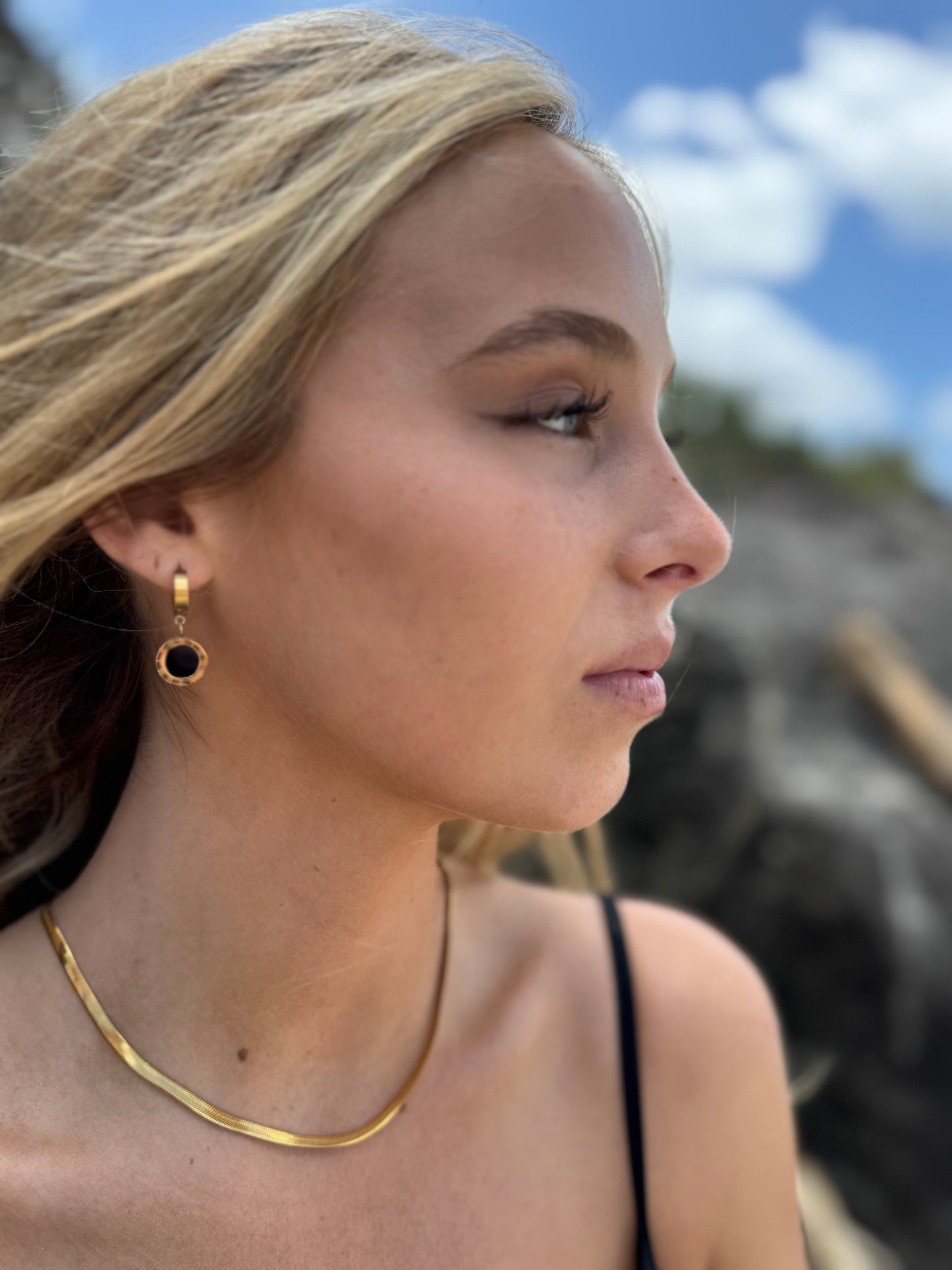 "Wattle" Herringbone Necklace
