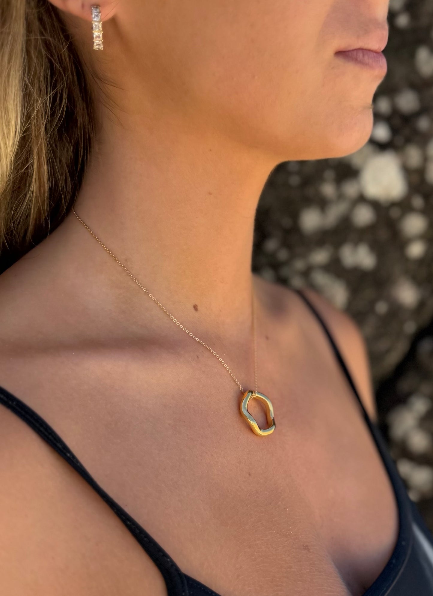 "Waratah" Hallow Necklace