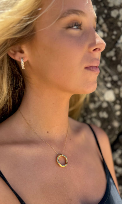 "Waratah" Hallow Necklace