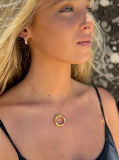 "Waratah" Hallow Necklace