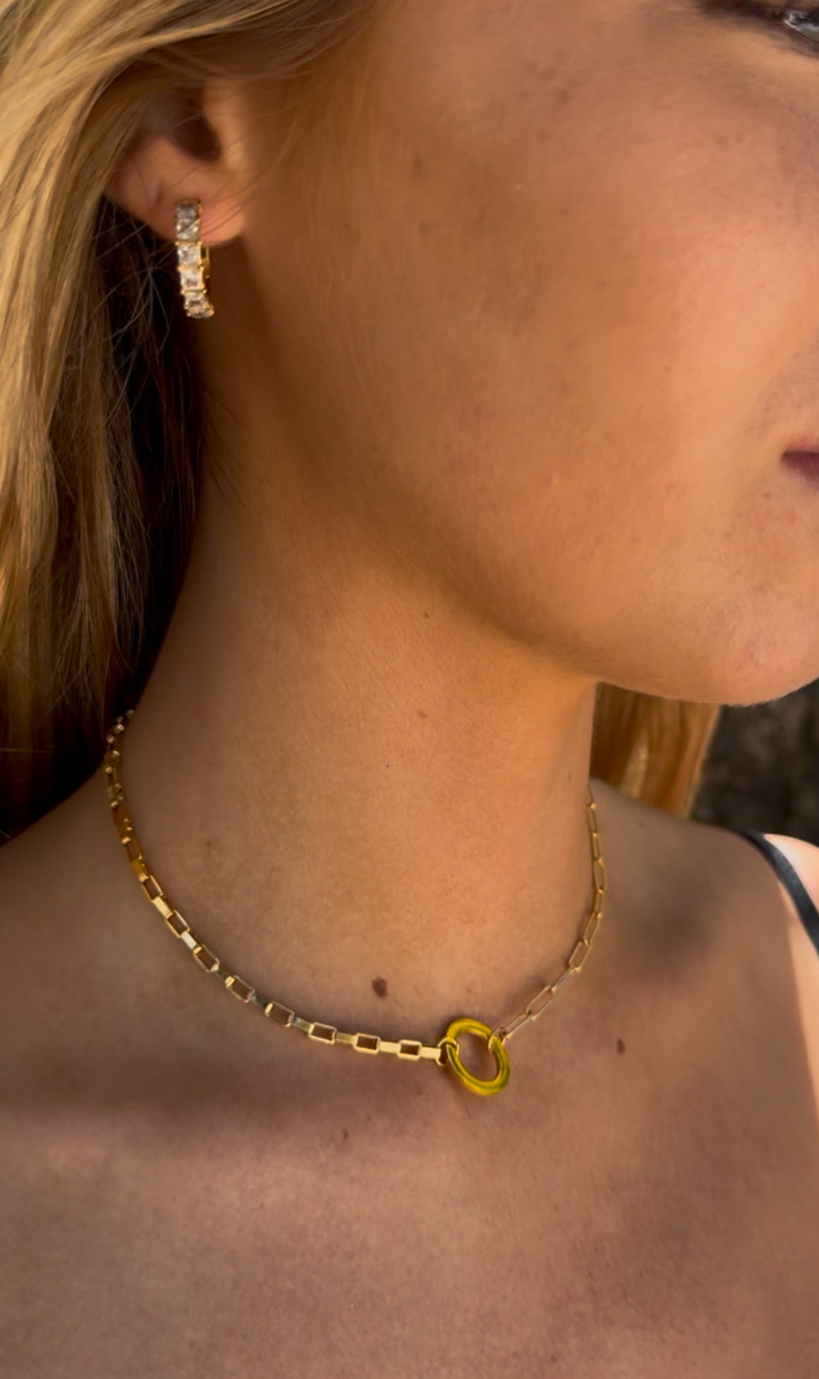 "Marigold" Circle Necklace