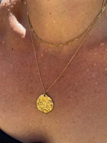 "Blue Lotus" Ocean Necklace