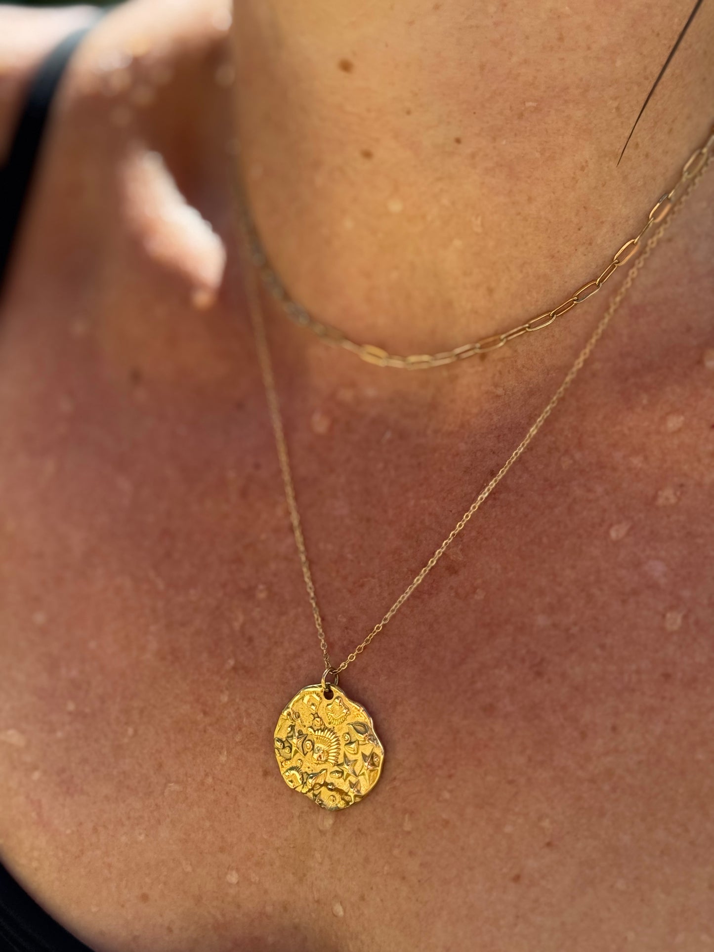 "Blue Lotus" Ocean Necklace