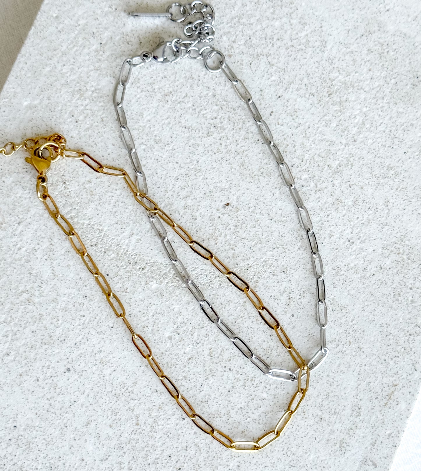"Daisy" Paperclip Bracelet