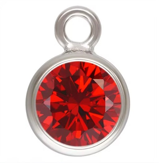 Waterproof Hypoallergenic stone charm