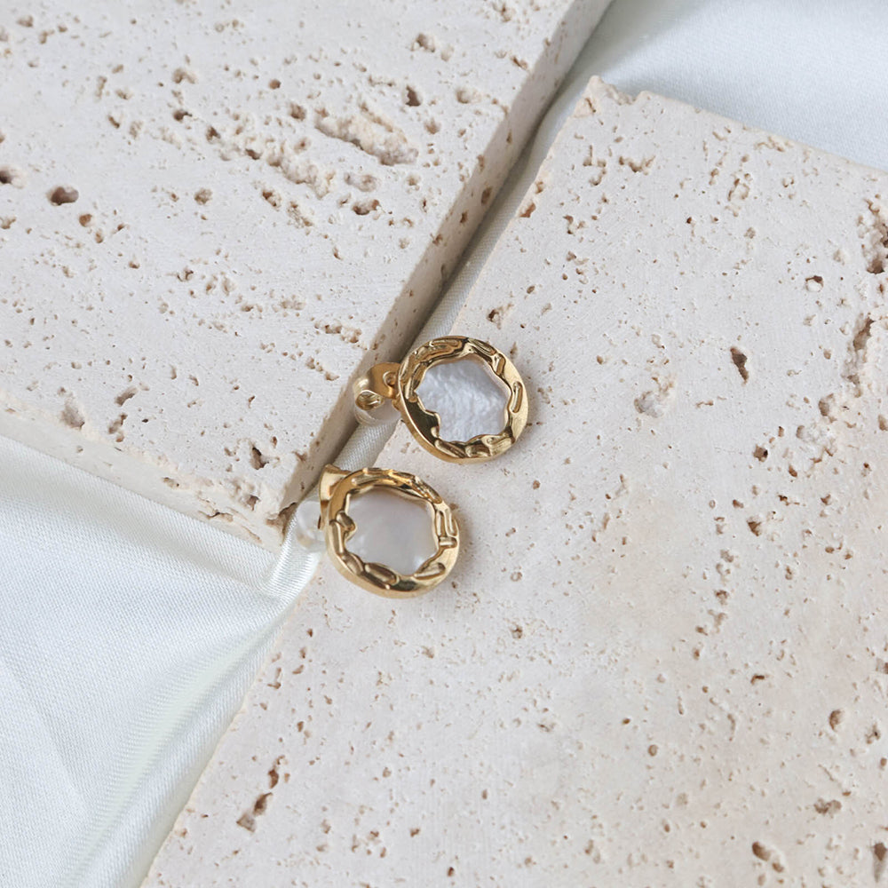 Peony Stud Earrings