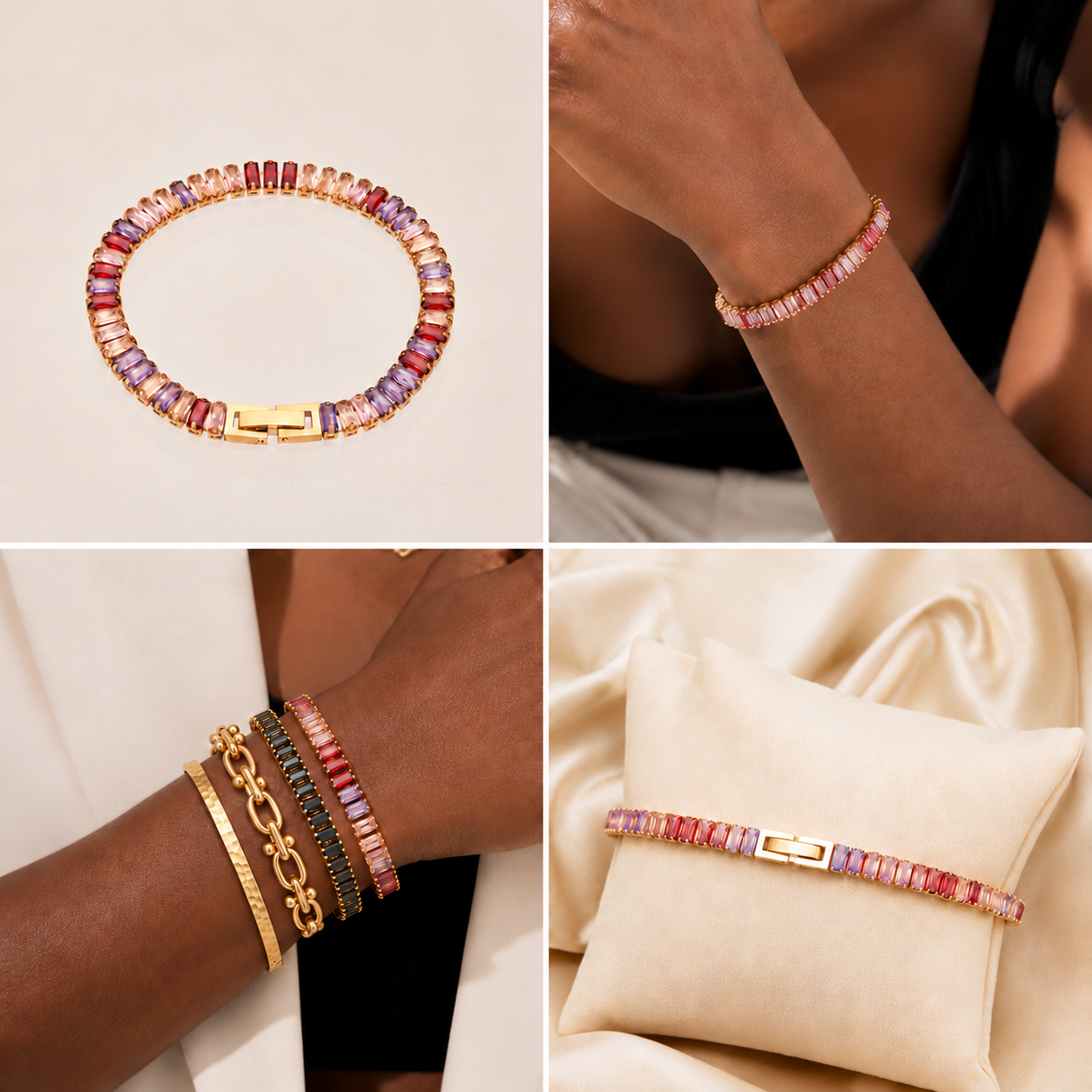 Nemesia Zirconia Bracelet