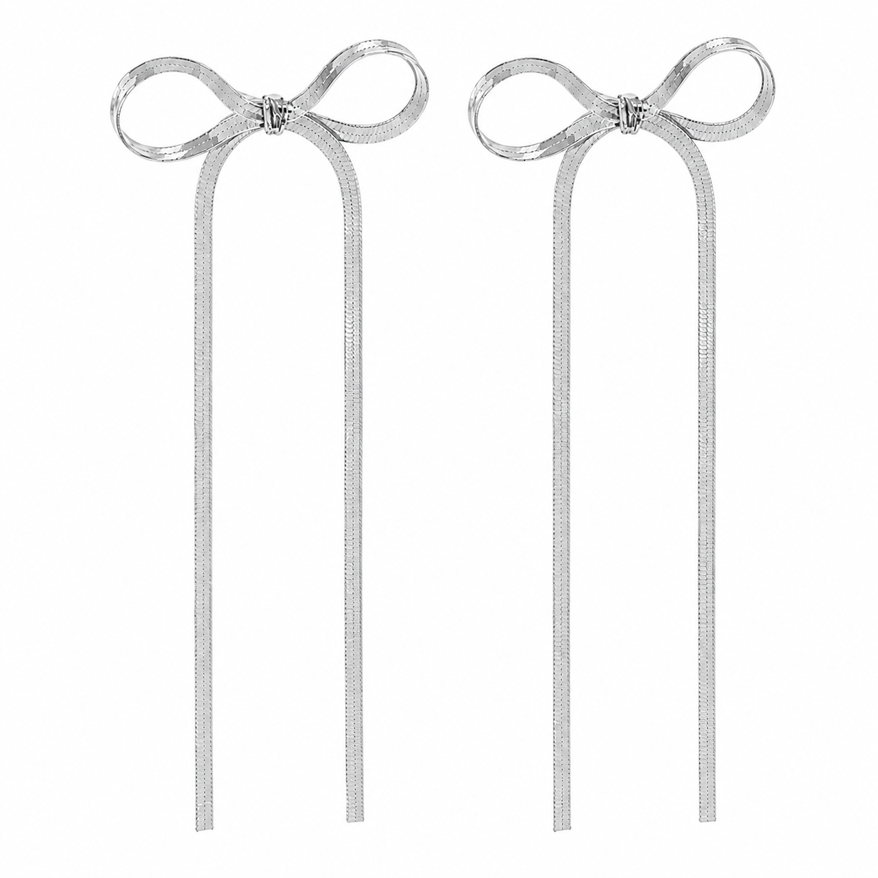 "Orchid" Bow Earrings