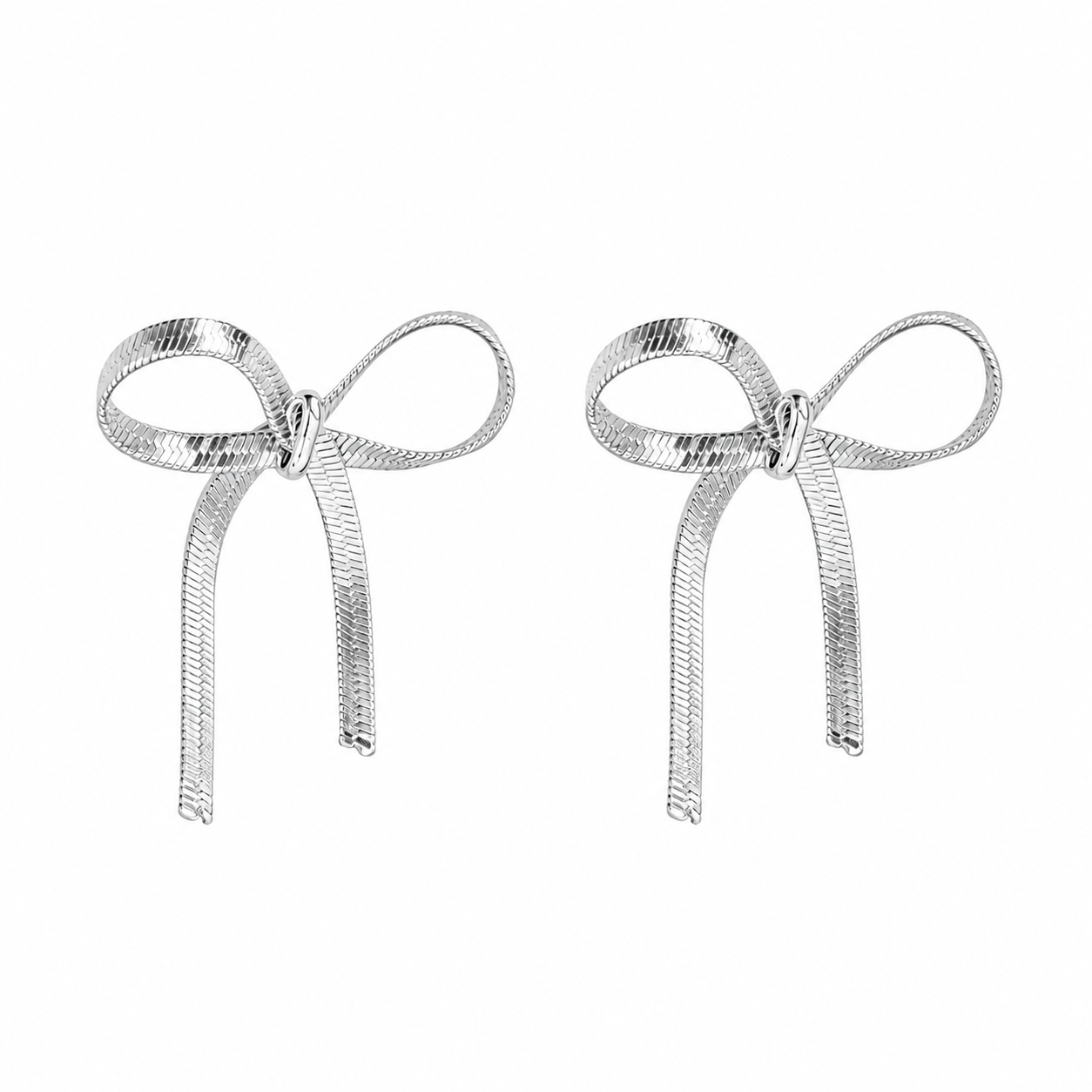 "Orchid" Bow Earrings