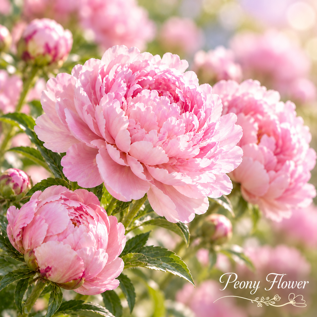 Peony Stud Earrings