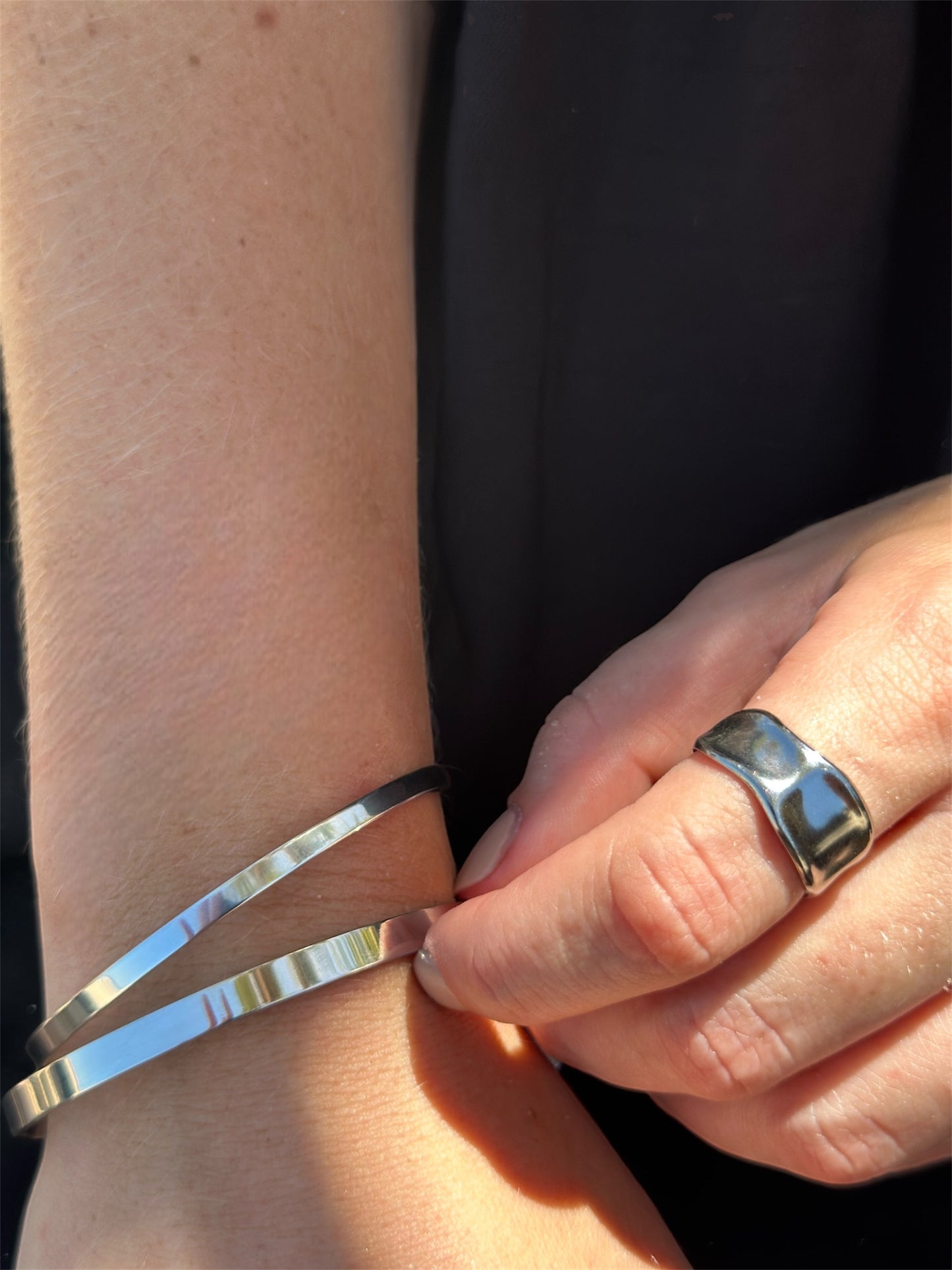 "Daffodil" Adjustable Ring