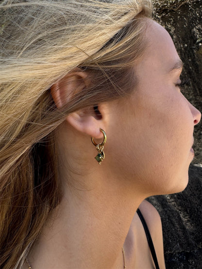"Carnation" Pendant Earrings