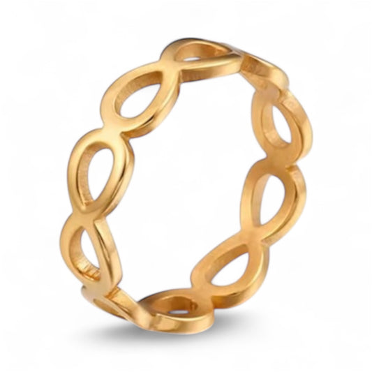 "Banksia" Infinity Ring