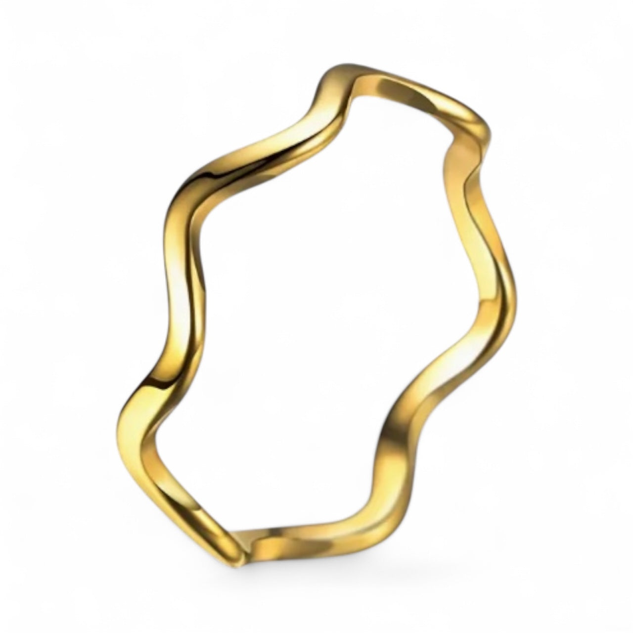 "Bachelor Buttons" Wave Rings