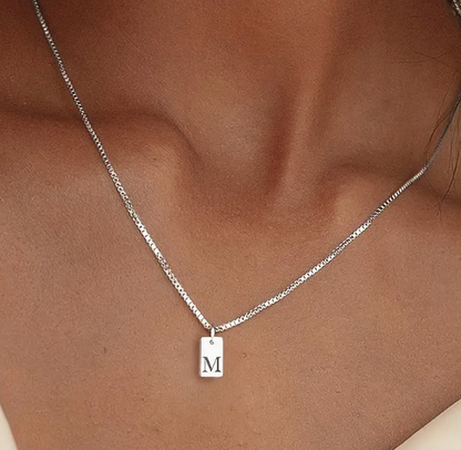 "Mariposa" Initial Necklace