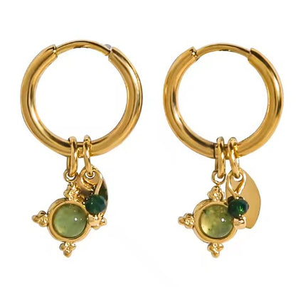 "Carnation" Pendant Earrings
