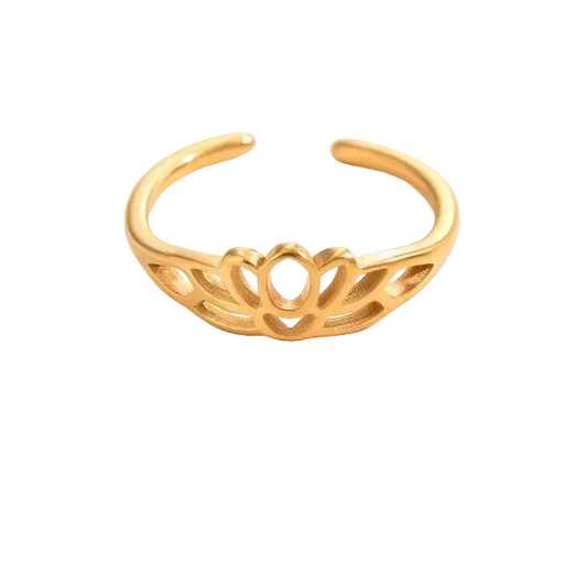 "Lotus" Toe Ring
