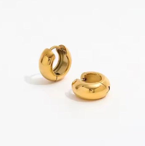 "Zinnia" Hoop Earrings