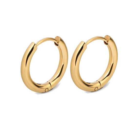 "Hydrangea" Classic Hoops