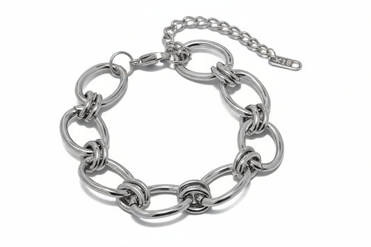 Waterproof Hypoallergenic stainless steel bracelet 
