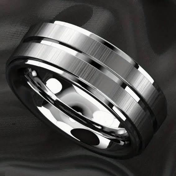 "Aletris" Double Banded Ring
