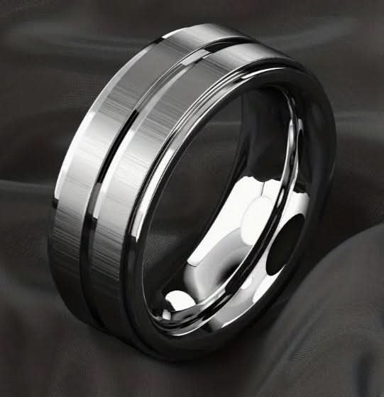 "Aletris" Double Banded Ring