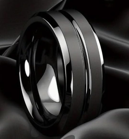 "Aletris" Double Banded Ring