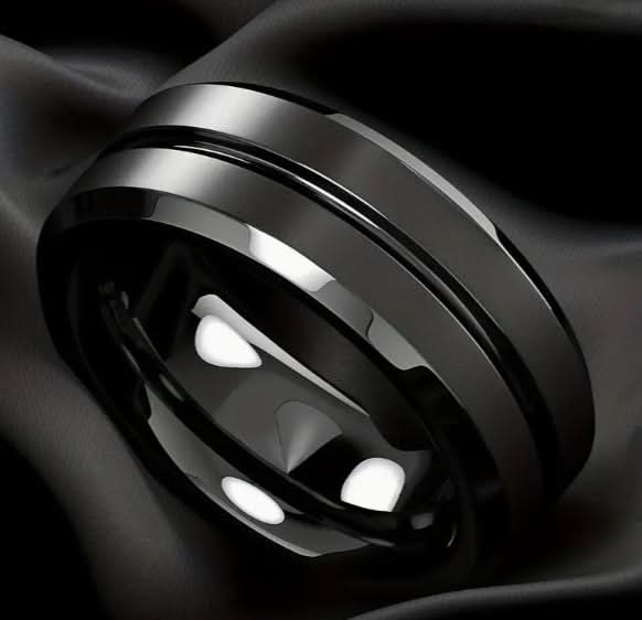 "Aletris" Double Banded Ring