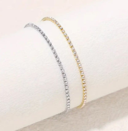 "Forget-Me-Not" Tennis Bracelet