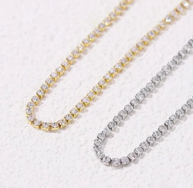 "Forget-Me-Not" Tennis Bracelet