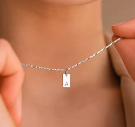 "Mariposa" Initial Necklace