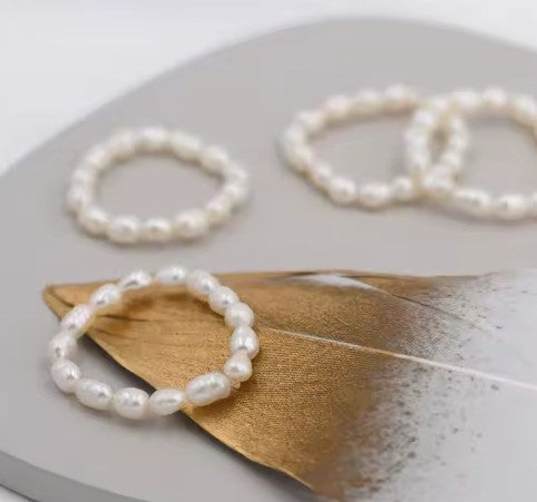 "Acacia" Pearl Ring