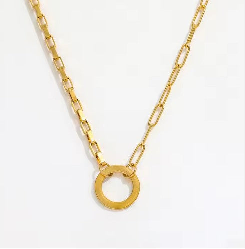 "Marigold" Circle Necklace