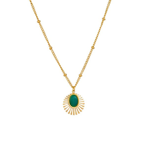 "Calla" Stone Necklace