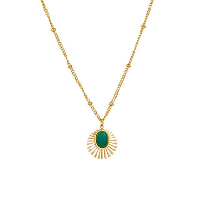 "Calla" Stone Necklace