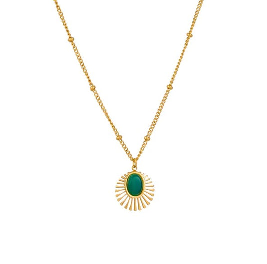 "Calla" Stone Necklace
