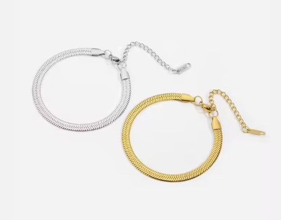 "Wattle" Herringbone Bracelet