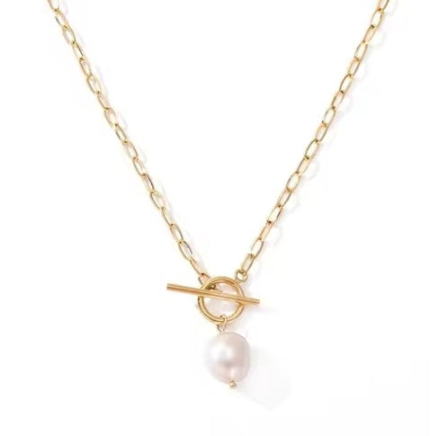 "Aster" Pearl Necklace