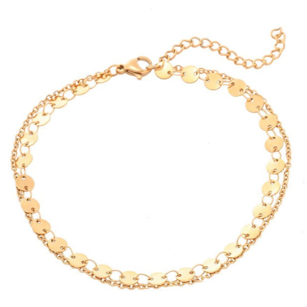 "Craspedia" Duo Anklet