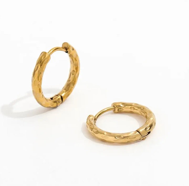 "Iris" Hoops