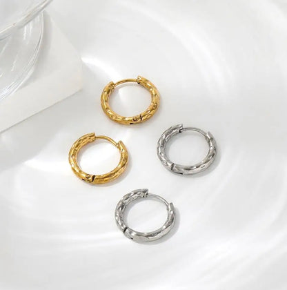 "Iris" Hoops