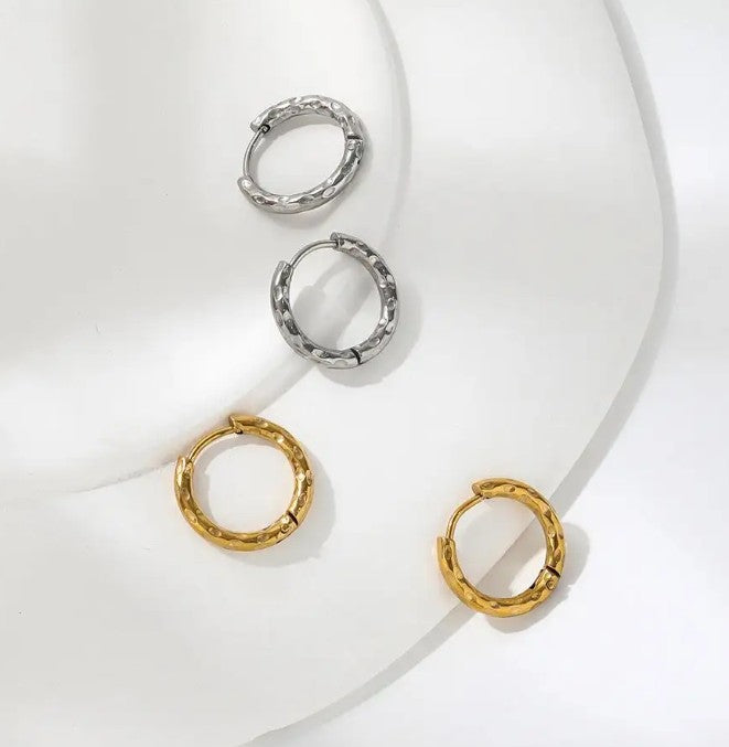 "Iris" Hoops