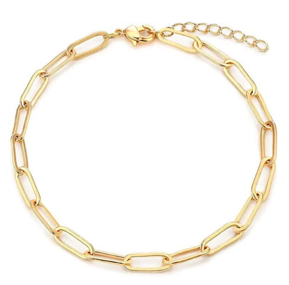 "Daisy" Paperclip Bracelet