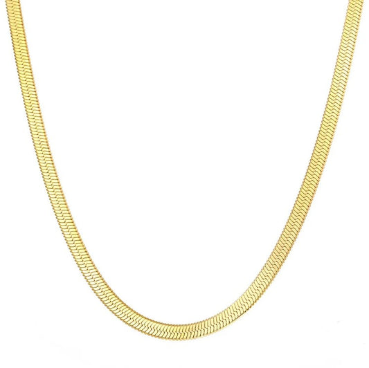 "Wattle" Herringbone Necklace