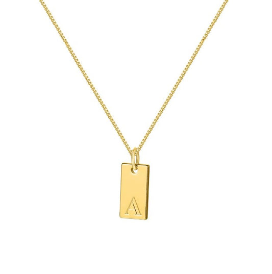 "Mariposa" Initial Necklace